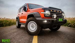 ขายส่ง BEAST รถ<span class=keywords><strong>ก</strong></span>ระบะล้อ 4x4 off road ล้อ suv สําหรับ LC200 Hilux Navara รถจี๊ป 5x150 5x127 17 <span class=keywords><strong>18</strong></span> 20 นิ้ว<span class=keywords><strong>ขอบ</strong></span> 6x139.7 - Product Image 5