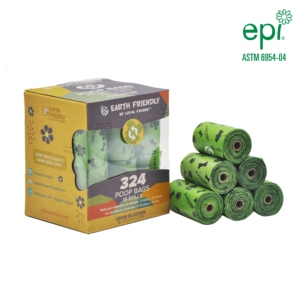 Nouvelle conception, 120 pièces par boîte, sacs à déchets pour animaux de compagnie, matériau PE, logo personnalisé - Product Image 1