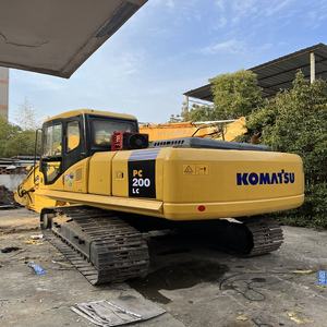 Excavatrice sur chenilles d'occasion 20 tonnes d'origine pour KOMATSU PC200-7, fabriquée au Japon, avec composant moteur essentiel - Product Image 4