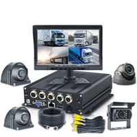 Moniteur VGA de voiture populaire de 10 pouces, solution MDVR locale SD, moniteur de véhicule lourd, camion, système DVR GPS 4G, MDVR