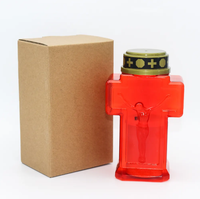 Ménage LED extérieur étanche électronique bougie cimetière lampe tombe bougie