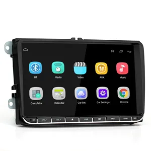 Navigazione GPS universale per auto Android 10 lettore Dvd per auto Touch Screen per VW Tiguan Caddy CC Gol Passat Multivan Beetle