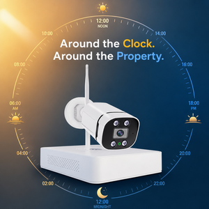<span class=keywords><strong>Kit</strong></span> de CCTV Analógico de 8 Canales y 8MP para Exteriores, con DVR, Audio y Video, a Todo Color, <span class=keywords><strong>4K</strong></span> Ultra HD, Sistema de Cámaras de Seguridad Cableadas - Product Image 5