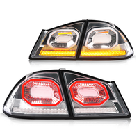 Ensemble de feux arrière LED pour Honda Civic Eight 8 Gen FD FD2 Type R 2006-2012 2006-2015 Style ciel étoilé Lumière animée