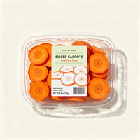 Étiquettes de produits à base de carottes Haoxuan OEM, autocollantes, imperméables, imprimées, pour l'identification de la marque des légumes frais