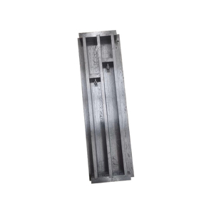 Stampo per Prisma di Calcestruzzo a Due Scomparti 25x25x285mm per <span class=keywords><strong>Test</strong></span> di Restringimento e Essiccazione - Product Image 1