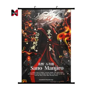 16 * 24in 32 Design Tokyo Ghoul Demon Slayer Poster-Anime Poster-Anime Raum dekoration-Demon Slayer Wandro lle-HD Hanging Painting