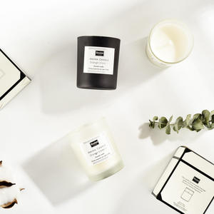 Velas perfumadas de cera de lujo en frasco de vidrio, velas aromáticas personalizadas, mechas de algodón para aromaterapia, el más vendido, para Baño - Product Image 5