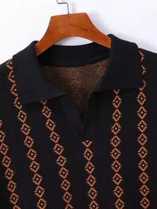 <span class=keywords><strong>Maglione</strong></span> da <span class=keywords><strong>Uomo</strong></span> Personalizzato <span class=keywords><strong>con</strong></span> Logo, Traspirante, Doppio Petto, Chiusura a <span class=keywords><strong>Bottoni</strong></span>, in Maglia, Casual, <span class=keywords><strong>con</strong></span> Collo a V, Pullover in Cotone - Product Image 6