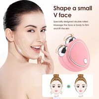 Rouleau de massage pour lifting du visage, microcourant, vibration sonique, lifting du visage, resserrement de la peau, appareils de beauté