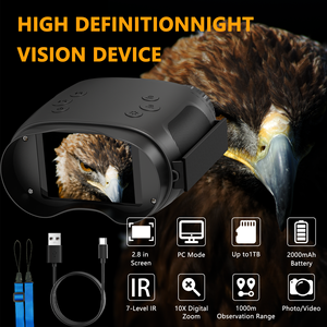 Fornitura Diretta dalla Fabbrica: Binocolo con Fotocamera HD 10x 1080P e Visione Notturna a Infrarossi per Adulti, Dispositivo per Visione Notturna - Product Image 2