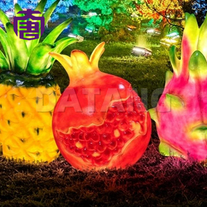 Luz LED de Granada Brillante, Diseño Impermeable IP65 para Uso en Interiores/Exteriores, Decoración Navideña para Jardín, Personalizable - Product Image 2