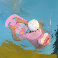 JW-010 Ventes chaudes Planche de natation personnalisée en forme de U rose licorne pour enfants et adultes