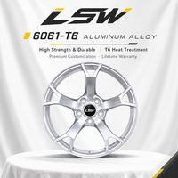 LS8200 18x8.5 19x9.5 20x10 5x120 Roda Chrome Tempa Staggered Baru Harga Pabrik Langsung Terbaik untuk M3 M4