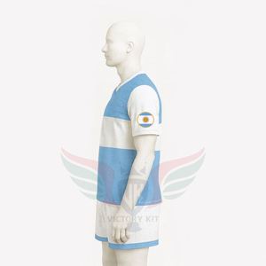 เสื้อฟุตบอลทีมชาติอาร์เจนตินา รุ่นใหม่ คัสตอม 2026 ระบายอากาศได้ดี แห้งเร็ว น้ำหนักเบา - Product Image 3