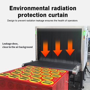 Ekspres lojistik sıralama merkezi için yüksek çözünürlüklü görüntüleme X Ray kargo tarayıcı büyük tünel muayene sistemi - Product Image 2
