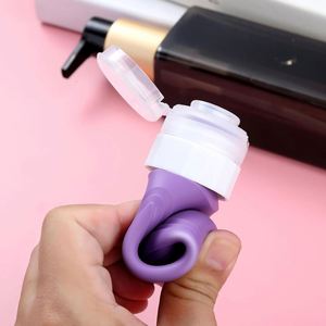 Kit d'accessoires personnalisés avec logo sur mesure, flacon de voyage anti-fuite pour cosmétiques, tube de voyage rechargeable, ensemble de flacons - Product Image 3