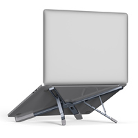 Nouveau support de refroidissement pliable en alliage d'aluminium pour ordinateur portable, tablette de bureau, support d'écriture portable, 2023
