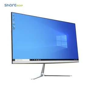 Kit pc barebone tout en un support ordinateur de bureau 21.5 pouces os tout en un pc barebone pour le bureau d'enseignement