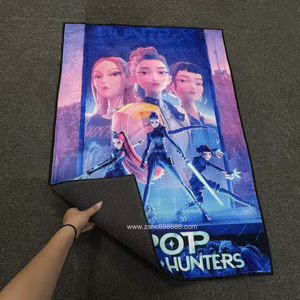 Kpop Demon Hunters decorazione Area <span class=keywords><strong>tappeti</strong></span> tappeto tappeto pavimento per soggiorno fuste Tufted tuffy Anime tappeto regalo per <span class=keywords><strong>bambini</strong></span> - Product Image 2