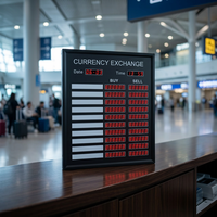 Tablero de Visualización del Tipo de Cambio, Tablero Electrónico del Tipo de Cambio, Tipo de Cambio de Divisas
