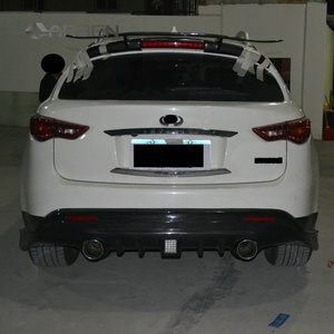 Carbon Fiber Body Kit Front LIP Diffuser Side Skirt <strong>Spoiler</strong> for Infiniti FX35 FX37 QX70 Bumper Body Kits - Product Image 5