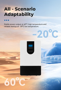 5KW song song ba pha đầu ra siêu yên tĩnh lai năng lượng mặt trời biến tần kép 220V 48V MPPT Wifi giám sát cho năng lượng mặt trời lưu trữ năng lượng - Product Image 3