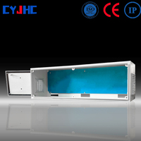 Boîtier de jonction électronique ventilé en acier inoxydable laminé à froid CYJHC J KL, revêtement poudré, IP66, protection personnalisée