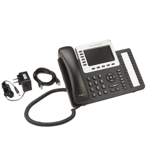 Teléfono IP GXP2160 2130 2135 2140 2170, 6 Líneas, 6 Cuentas SIP, Pantalla a Color de 4.3 Pulgadas, Ethernet Gigabit de Doble Puerto, PoE - Product Image 1