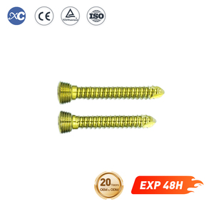 3.5mm AO Bloqueio Parafusos De Titânio para Implantes Ortopédicos Veterinários e Placas De <span class=keywords><strong>Trauma</strong></span> Feitos De Fábrica Parafusos Ósseos Ortopédicos - Product Image 2