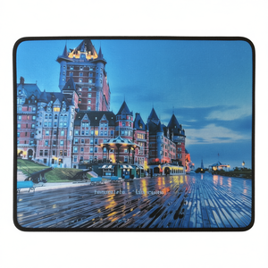 Alfombrilla de ratón 29x23 cm con diseño de paisaje urbano, accesorio para escritorio de oficina y juegos - Product Image 2