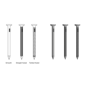 <span class=keywords><strong>Clou</strong></span> en béton galvanisé, acier doux à pointe lisse, solide, 2, 2.5, 3, <span class=keywords><strong>4</strong></span> <span class=keywords><strong>pouces</strong></span>, 3,7mm, 15mm, cannelés, 3x30, vente par boîte - Product Image 4