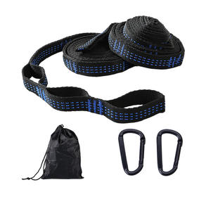 5 حلقات و 14 حلقة من أشرطة البوليستر المقواة السوداء ذات الأحمال المتشابكة العالية - Product Image 2