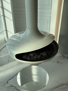 Italie Bio Ethanol Suspendre Cheminée Intérieur Plafond Monté Véritable Feu Chauffage Cheminée Suspendue - Product Image 4