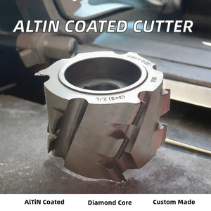 YUFU Altin Coated PCD Pre Milling <b>Cutter</b> for <b>Edge</b> Banding Machine OEM Custom Logo - Product Image 2