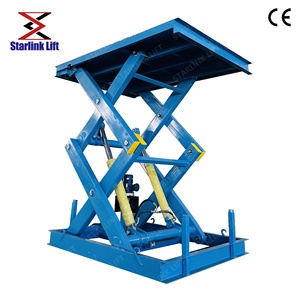 Low Profile Scissor Car <strong>Lift</strong> 5 Ton Hydraulic Compact Design for Sports Cars Low Vehicles Garage Repair System - Product Image 1