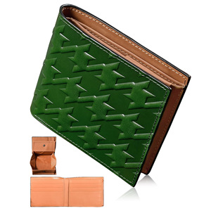 Cartera de Cuero Repujado Rakuten Chidori, Billetera Bifold con Múltiples Ranuras para Tarjetas, Cuero Genuino, para Hombre, Azul Marino, 6 Pulgadas, Anti-Fraude, Portátil - Product Image 5