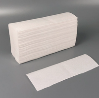 Serviettes en papier douces jetables de luxe, serviettes à main personnalisées en pâte de bois vierge, pliées en cinq volets, pour hôtels cinq étoiles, complexes hôteliers, clubs privés, spas, bureaux