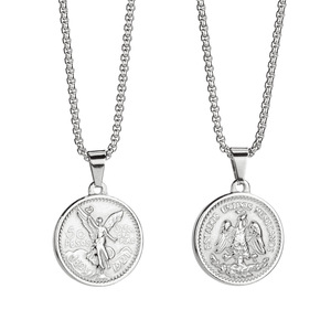 Collar de Cadena con Colgante de Acero Inoxidable Chapado en Oro de 18K de Moda, Talismas <span class=keywords><strong>Goetia</strong></span> Shem Hamephorash, Amuleto de Regalo - Product Image 1