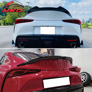 เหมาะสำหรับ Toyota GR Supra A90 A91 2020-2026 สปอยเลอร์หลังทรง V สีดำด้าน - Product Image 2