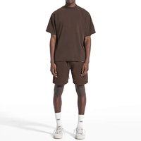 Ensemble t-shirt deux pièces pour homme, tenue de sport, Short décontracté, personnalisé, nouveau Design