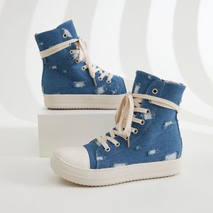 Chaussures Unisexe Tendance 2025 – Baskets Décontractées en Toile à Plateforme Basse avec Fermeture Éclair pour Femme - Product Image 4