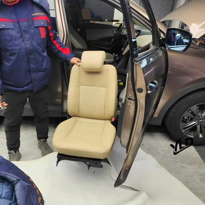 <span class=keywords><strong>Asiento</strong></span> de <span class=keywords><strong>Coche</strong></span> <span class=keywords><strong>Giratorio</strong></span> de Cuero Ajustable YLD, <span class=keywords><strong>Asiento</strong></span> de <span class=keywords><strong>Coche</strong></span> Eléctrico Modificado para Personas con Discapacidad, Ancianos y Usuarios de Sillas de Ruedas - Product Image 3