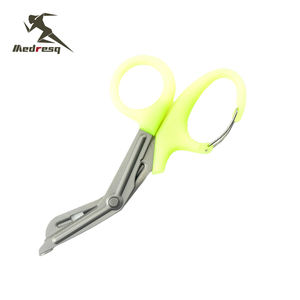 Ciseaux de traumatologie Medresq 7,5 pouces (19 cm) en acier inoxydable avec revêtement fluoré, ciseaux médicaux pour infirmières et premiers secours - Product Image 1