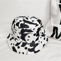 Panda NZ gorra de cubo Reversible logotipo personalizado impreso seda pescador sombrero para hombres mujeres Australia Reino Unido EE. UU. Canadá Francia recuerdos