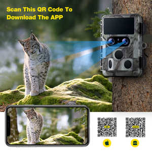 4K 48MP 13MP SONY Capteur natif WiFi Bluetooth Wild Game Trail <span class=keywords><strong>Camera</strong></span> avec 850nm LEDs 65ft Portée de détection pour la <span class=keywords><strong>chasse</strong></span> - Product Image 3