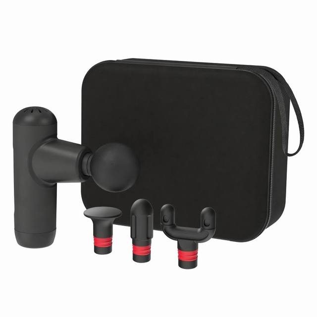 345g Brushless Mini Massage Gun 4 Speeds Portable Deep Tissue Muscle Massager Type-C Rechargeable Electric Fascia Gun for Gym