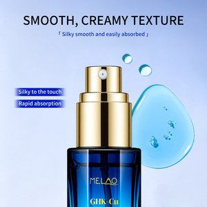 Sérum <span class=keywords><strong>anti</strong></span>-âge réparateur et éclaircissant pour peaux sensibles, marque privée, avec GHK-Cu, peptide de cuivre et niacinamide - Product Image 6