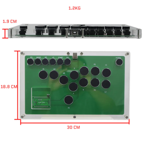 All Buttons Hitbox Style Arcade Joystick Fight Stick Video Game <b>Controller</b> B1-DIY Hitbox Style Fighting Game Console B1-DIY - Product Image 5