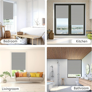 Penutup cahaya yang tinggi & nuansa seluler yang tahan air-tirai sarang lebah pengangkat yang dioperasikan dengan tangan desain tanpa kabel | Harga promosi - Product Image 3